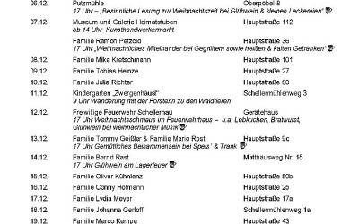 Schellerhauer Adventskalender 2025