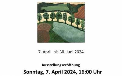 Ausstellung "Über Land" 7.4.-30. 6. 2024